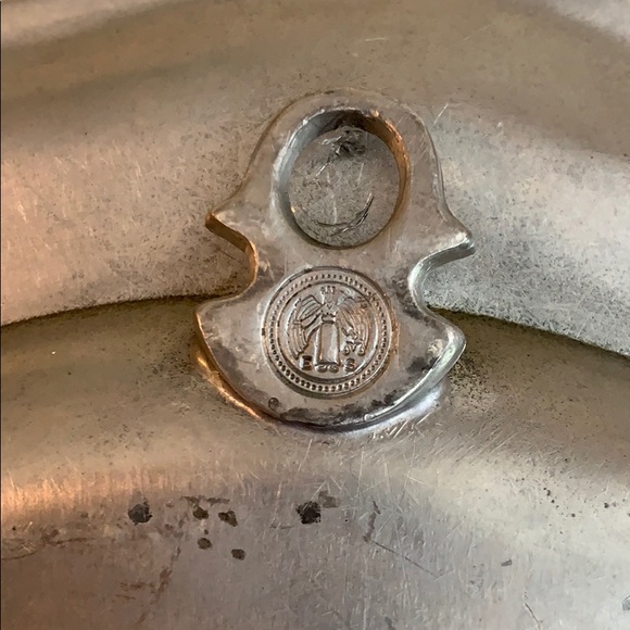 Pewter decorative DEER PLATE - Picture 4 of 4